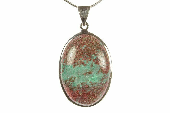 Colorful Sonora Sunset (Chrysocolla Cuprite) Pendant - Mexico #279403